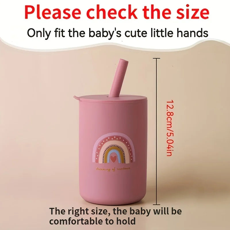 Silicone Sippy Cup - Toddler Water Bottle (BPA-Free) - LittleOzKid