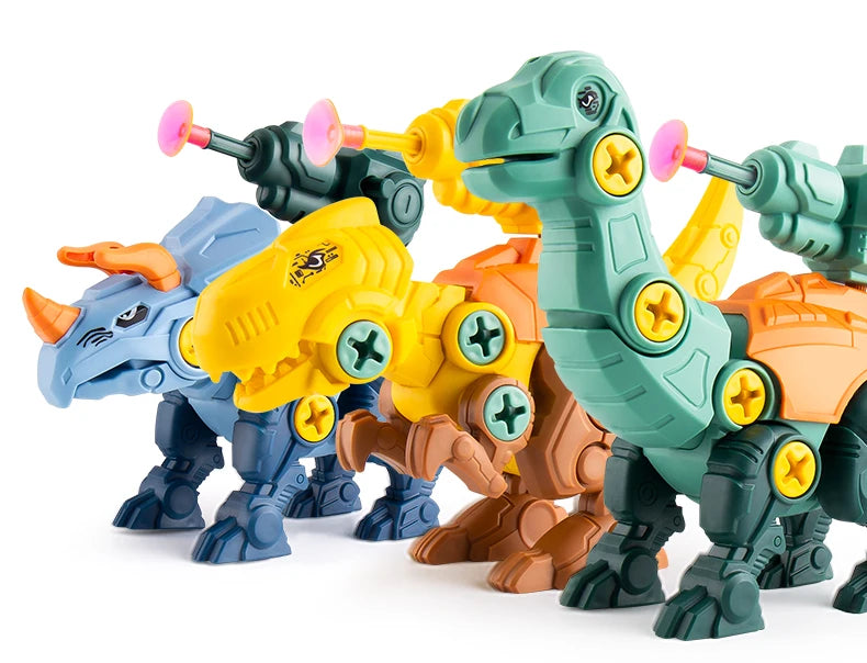 Montessori Dinosaur Puzzles Screwdriver Tool for Kids - LittleOzKid