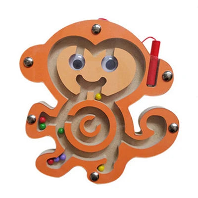 Baby Montessori Magnetic Track Maze - LittleOzKid