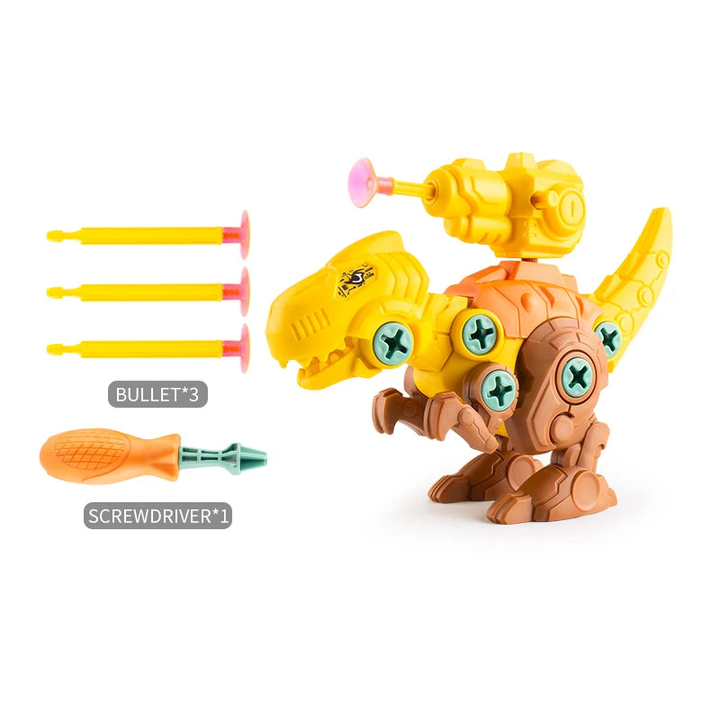 Montessori Dinosaur Puzzles Screwdriver Tool for Kids - LittleOzKid