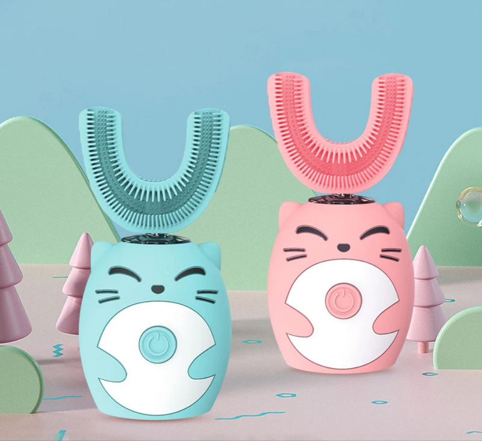 Kids U-shaped Electric Toothbrush (Silicon) - LittleOzKid