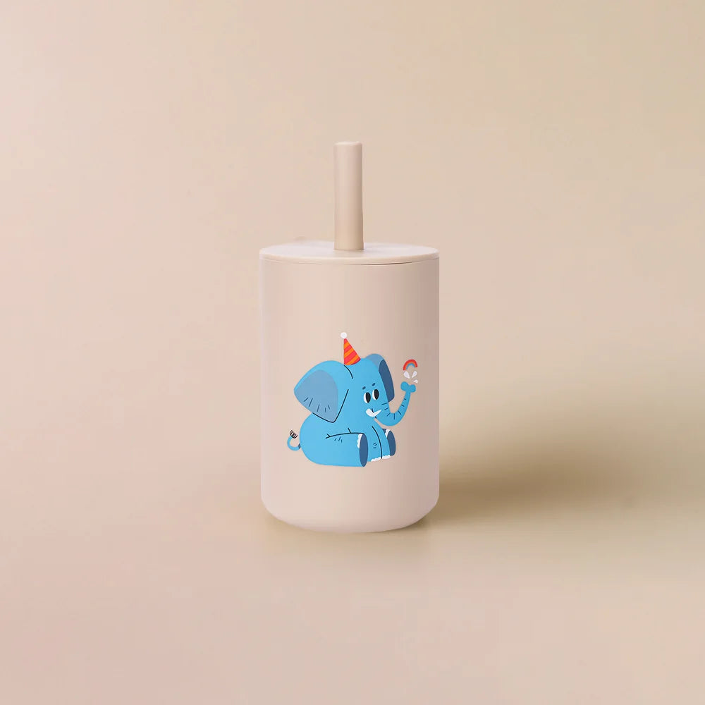 Silicone Sippy Cup - Toddler Water Bottle (BPA-Free) - LittleOzKid