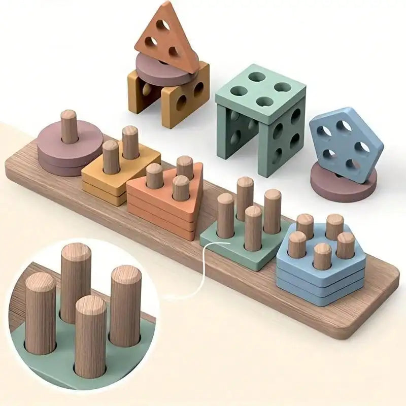 Montessori Shape Sorter - LittleOzKid