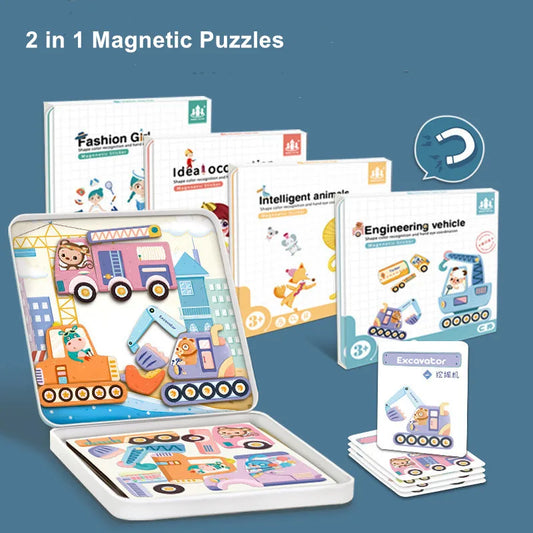 Magnetic Puzzle Book - LittleOzKid