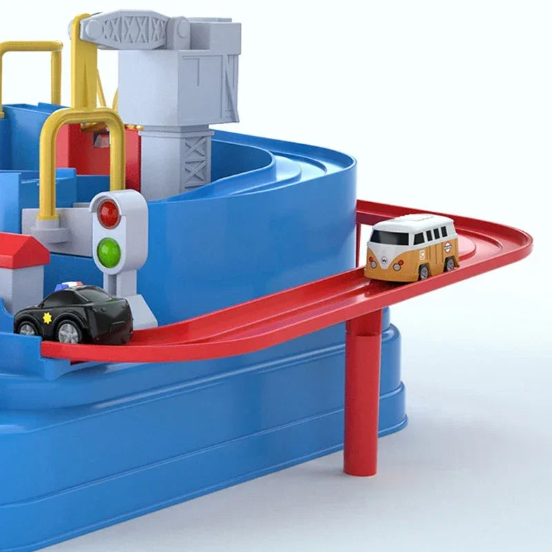 Racing Rail Car Game Educational Toys