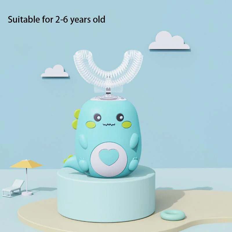 Kids U-shaped Electric Toothbrush (Silicon) - LittleOzKid