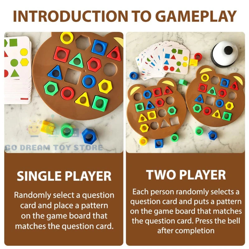 Matching 3D Puzzle Learning Game - LittleOzKid