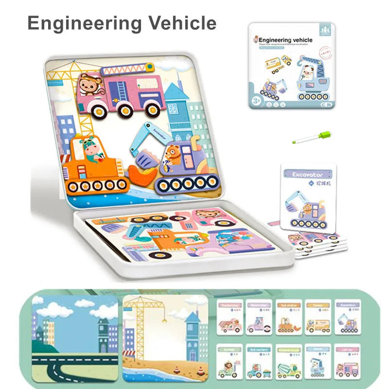 Magnetic Puzzle Book - LittleOzKid