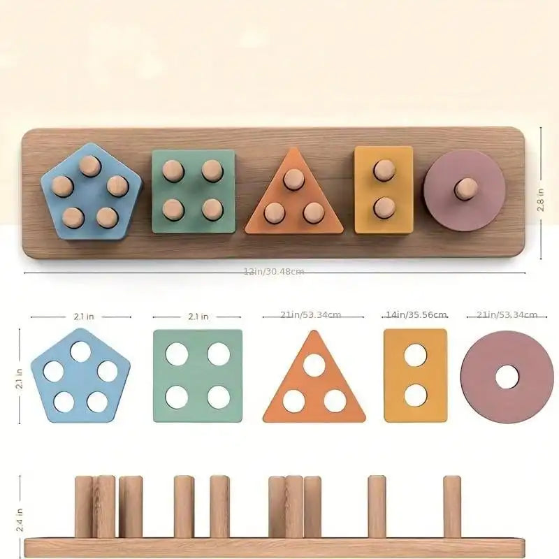 Montessori Shape Sorter - LittleOzKid