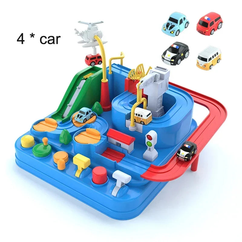Racing Rail Car Game Educational Toys
