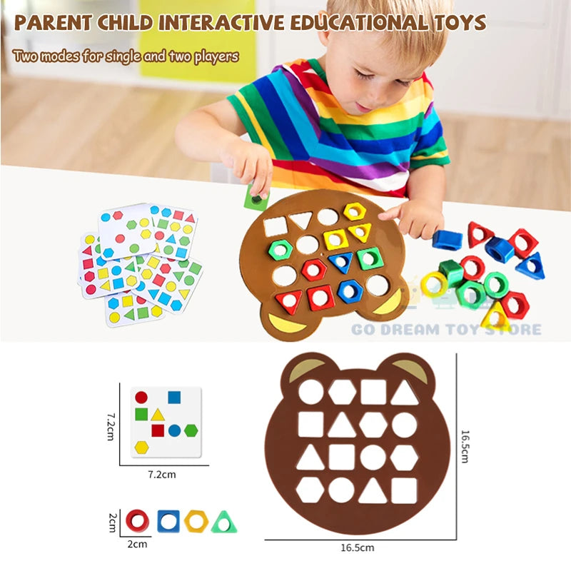 Matching 3D Puzzle Learning Game - LittleOzKid