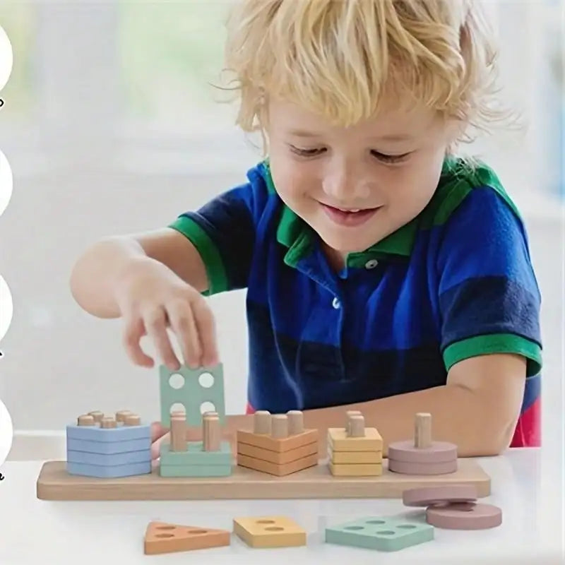 Montessori Shape Sorter - LittleOzKid