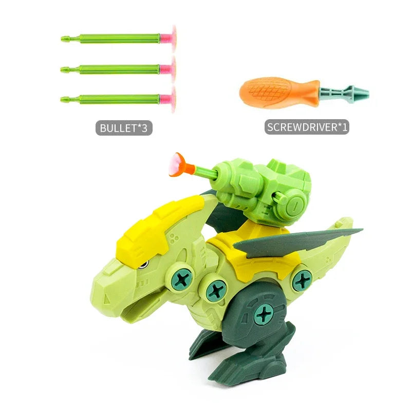 Montessori Dinosaur Puzzles Screwdriver Tool for Kids - LittleOzKid