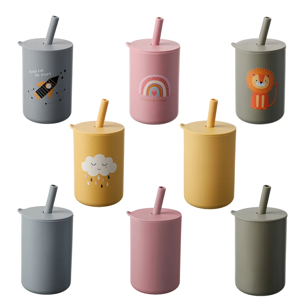 Silicone Sippy Cup - Toddler Water Bottle (BPA-Free) - LittleOzKid