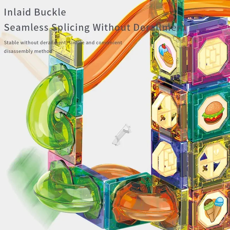 Magnetic Building Blocks, Tiles - LittleOzKid