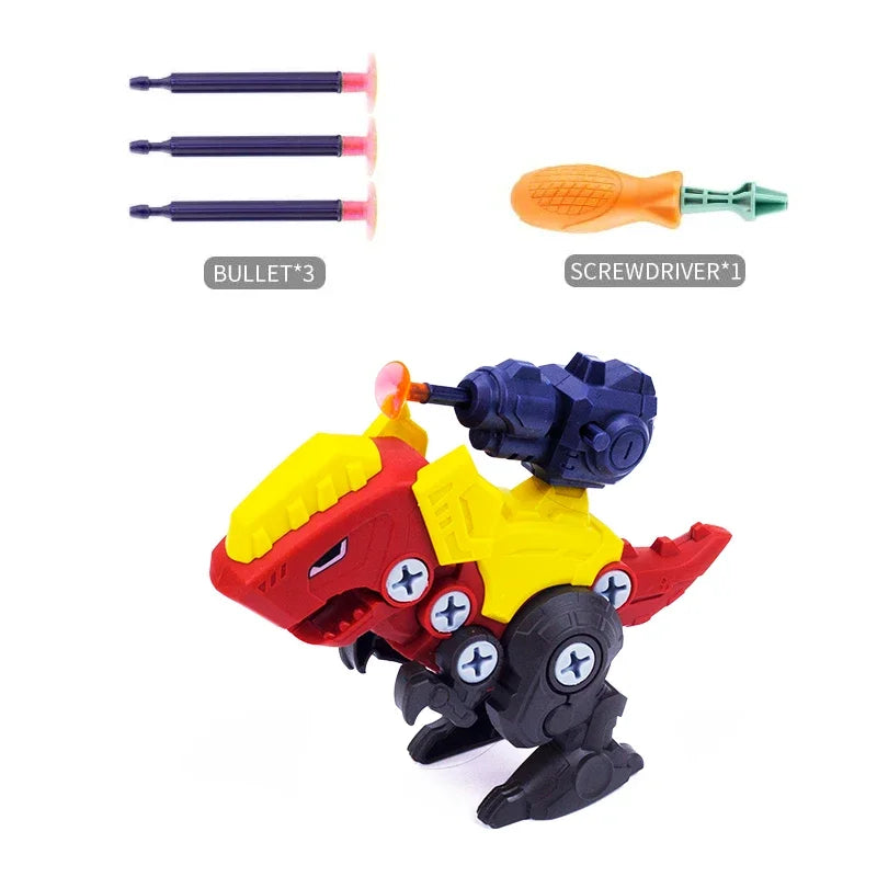 Montessori Dinosaur Puzzles Screwdriver Tool for Kids - LittleOzKid