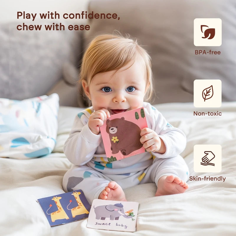 Magic Cotton Animal Tissue Box, Busy Board Baby Educational Activity Sensory Toy - LittleOzKid