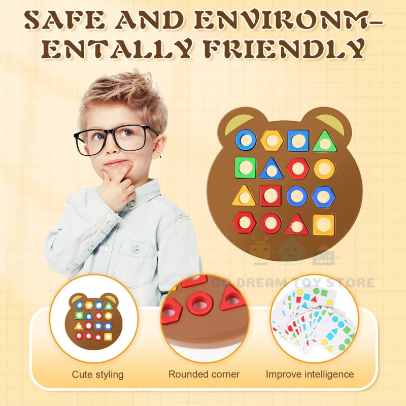 Matching 3D Puzzle Learning Game - LittleOzKid