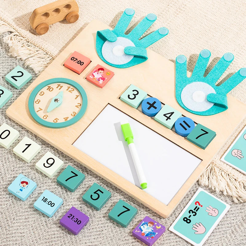 Kids Mathematics Teaching Aids Finger Numbers Counting Stick, Counting Educational Toys