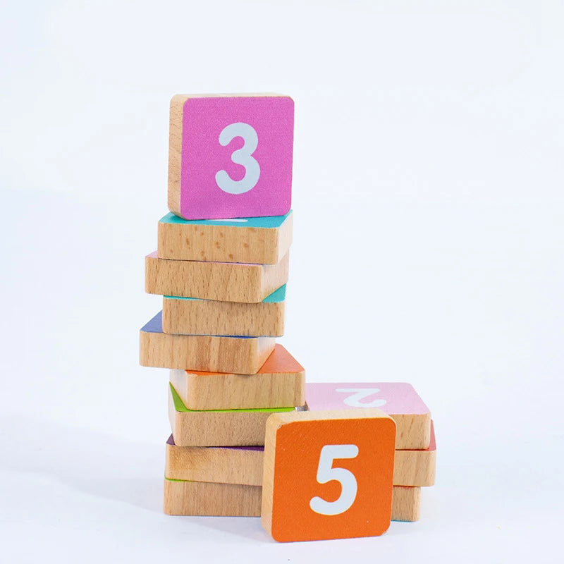 Montessori High Five Math Toy, Counting Early Learning Educational Toys