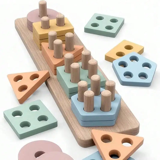 Montessori Shape Sorter - LittleOzKid