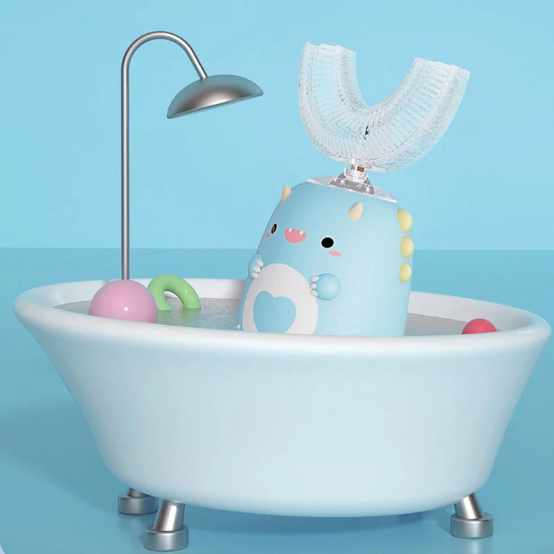 Kids U-shaped Electric Toothbrush (Silicon) - LittleOzKid
