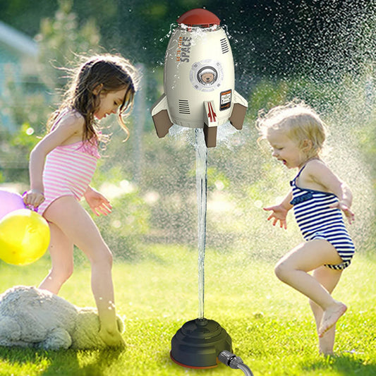 Outdoor Rocket Water Pressure Lift Sprinkler Toy for Kids - LittleOzKid