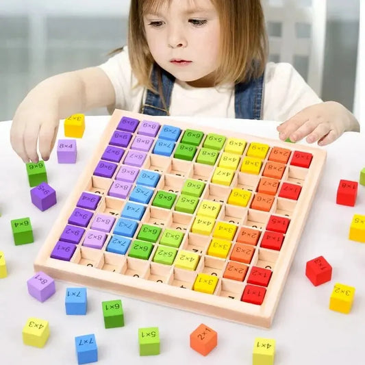 Wooden Educational Math Board - LittleOzKid