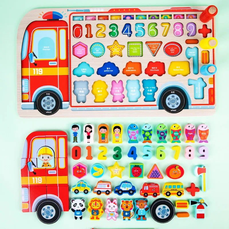 Montessori Educational Board for Preschool - LittleOzKid