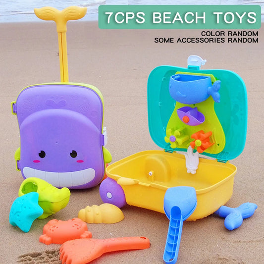 Beach Sand Play Toys for Kids, Sand Bucket Pit Tool, Outdoor Toys for Children - LittleOzKid