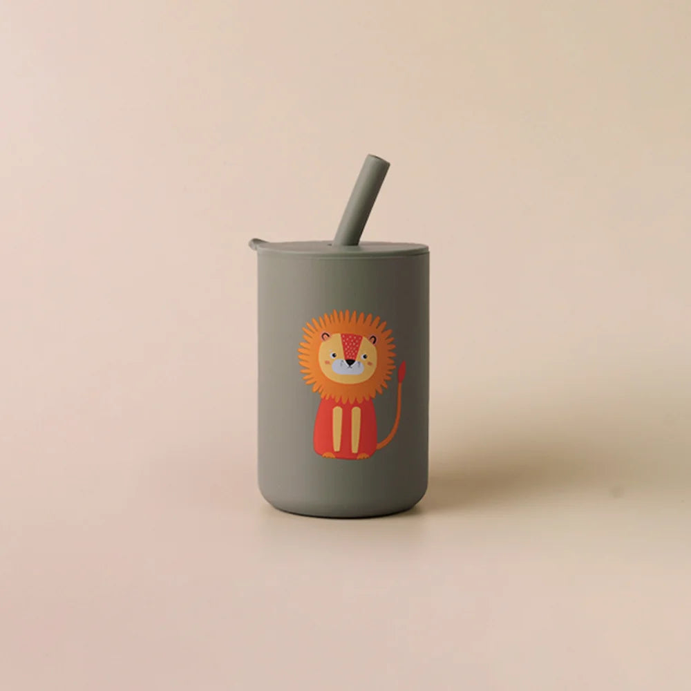 Silicone Sippy Cup - Toddler Water Bottle (BPA-Free) - LittleOzKid