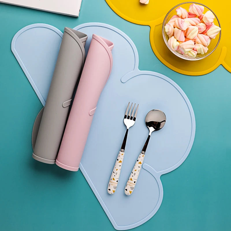 Silicone Cloud Baby Placemat BPA Free Table Place Mat Mess Free - LittleOzKid