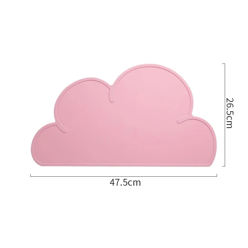 Silicone Cloud Baby Placemat BPA Free Table Place Mat Mess Free - LittleOzKid