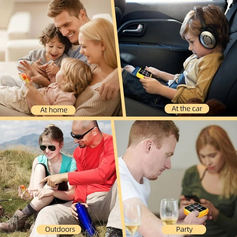 3 In 1 Tic-Tac-Toe Electronic Board Game Toy, Brain Memory Game