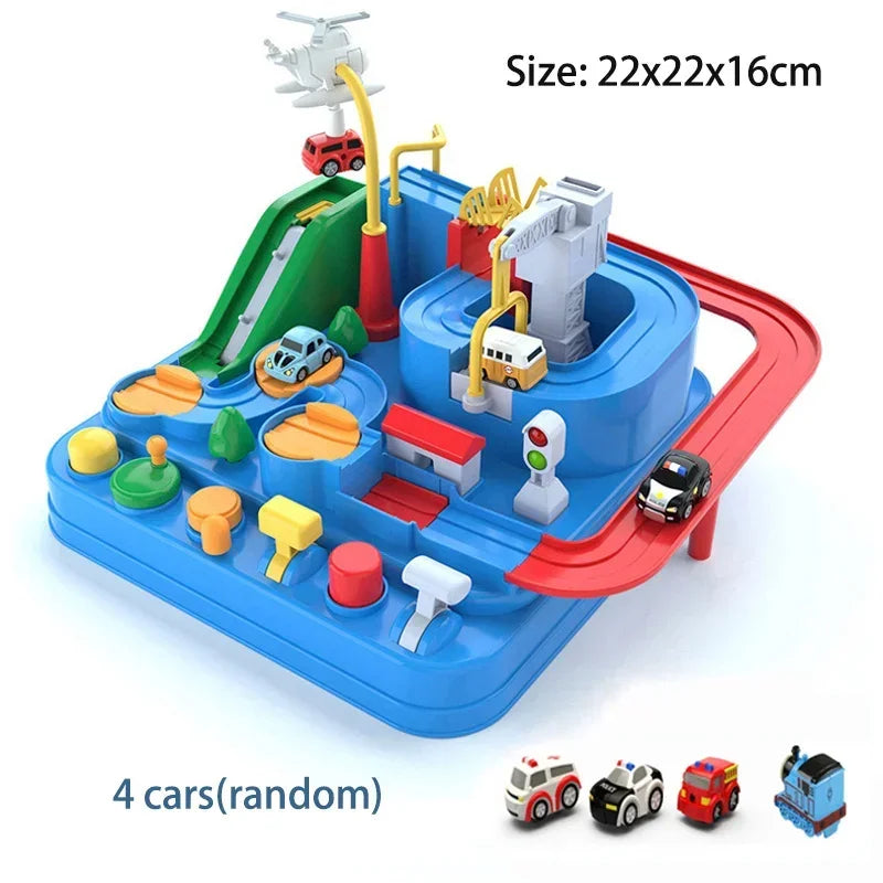 Racing Rail Car Game Educational Toys
