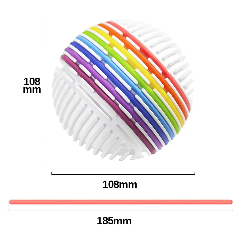 Sensory Activity Ball, Relaxing Stress Colored Silicone Rod Travel Toy for Kids