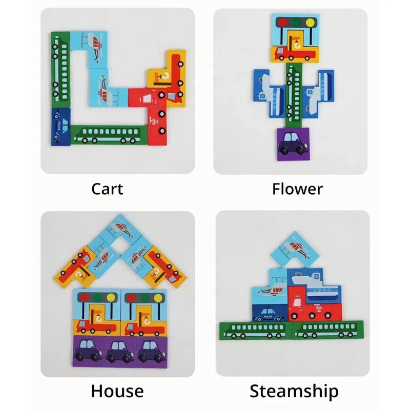 Cars Traffic Game Puzzle - LittleOzKid