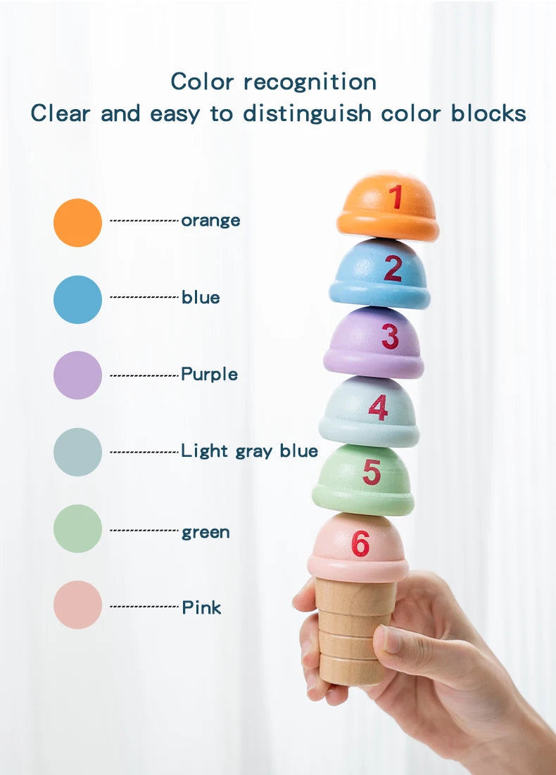 Montessori Letter and Number Ice Cream Pairing Game - LittleOzKid