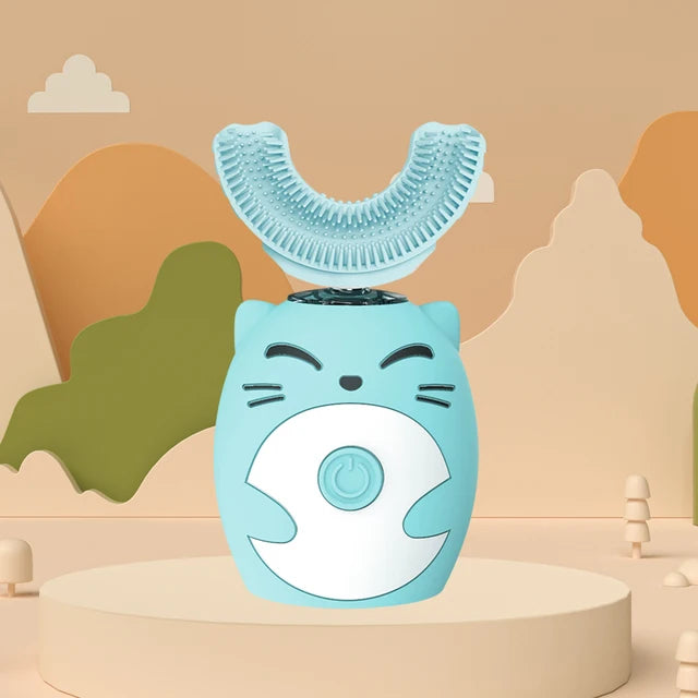 Kids U-shaped Electric Toothbrush (Silicon) - LittleOzKid