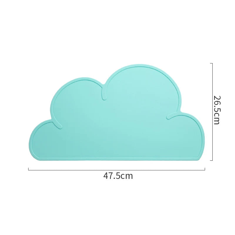 Silicone Cloud Baby Placemat BPA Free Table Place Mat Mess Free - LittleOzKid