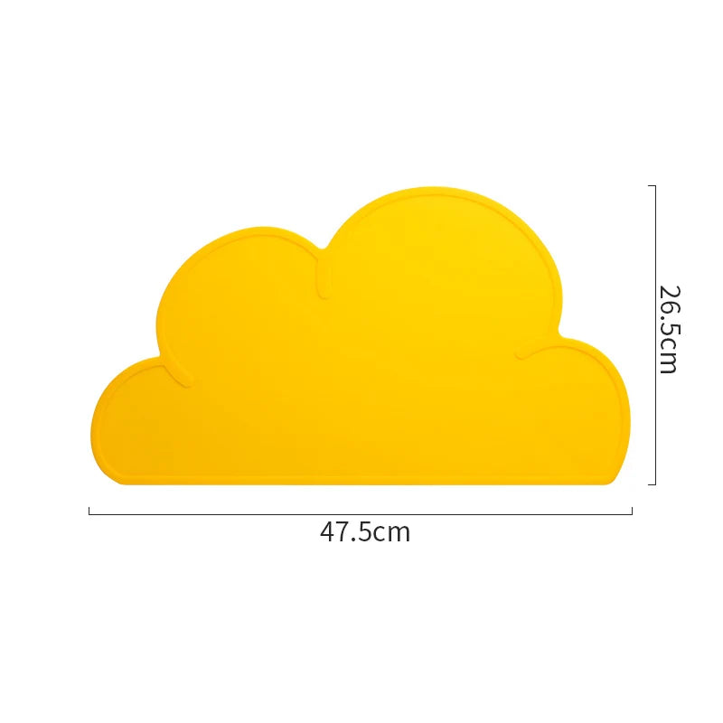 Silicone Cloud Baby Placemat BPA Free Table Place Mat Mess Free - LittleOzKid