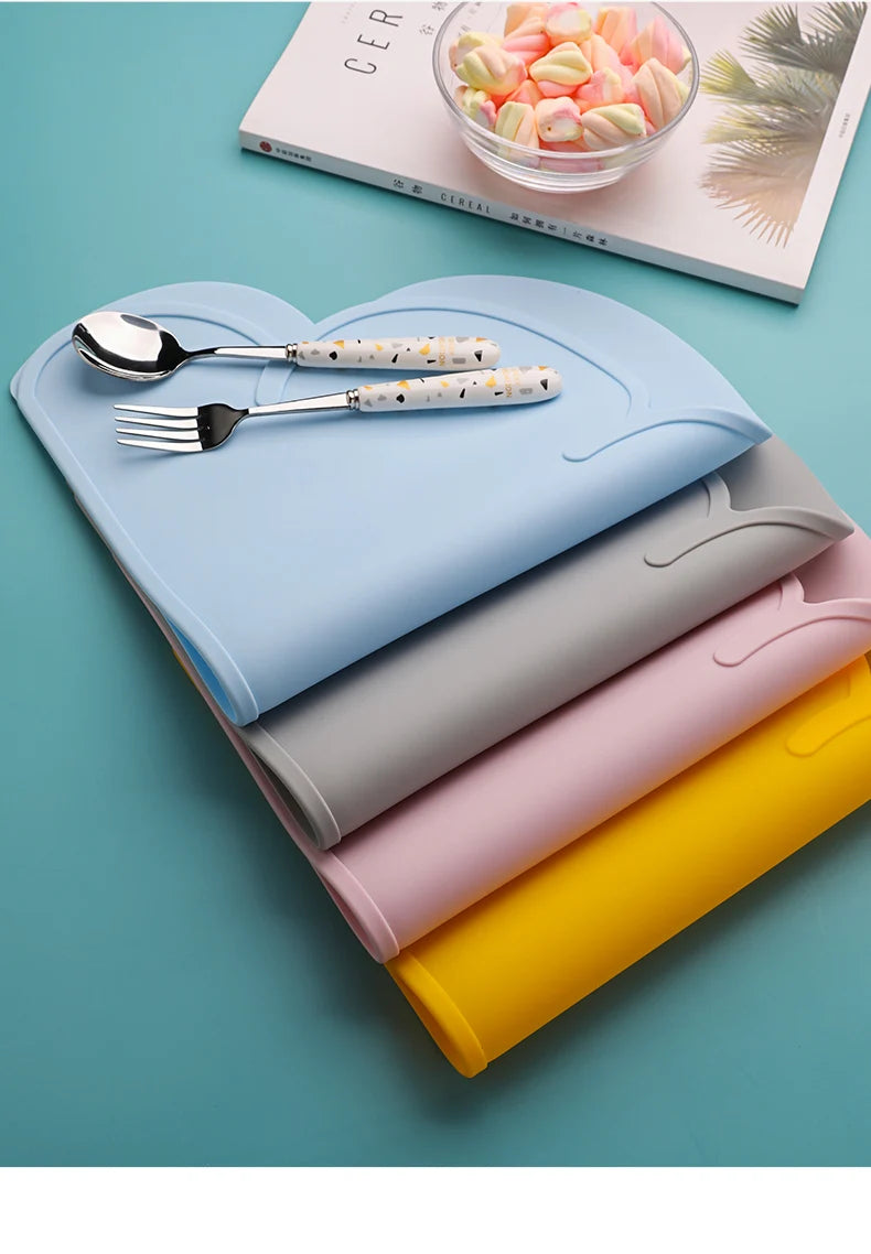 Silicone Cloud Baby Placemat BPA Free Table Place Mat Mess Free - LittleOzKid