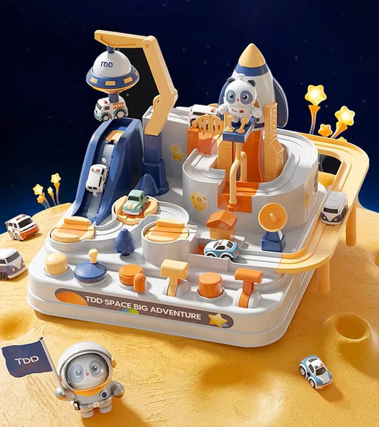 Racing Rail Car Game Educational Toys