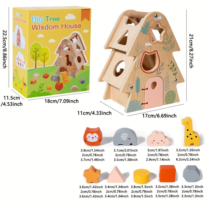 Montessori Big Tree Wisdom House for Toddlers