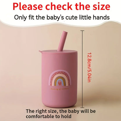 Silicone Sippy Cup - Toddler Water Bottle (BPA-Free) - LittleOzKid