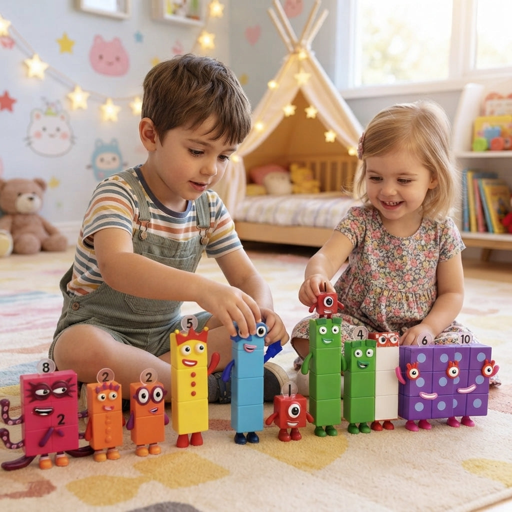 Numberblocks Friends one to Ten Figure Set