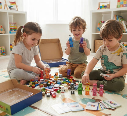 Numberblocks Assembly Model Toy Kids Math Learning Educational Building Set