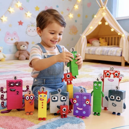 Numberblocks Friends one to Ten Figure Set