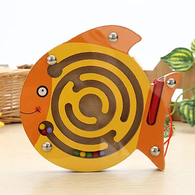 Baby Montessori Magnetic Track Maze - LittleOzKid