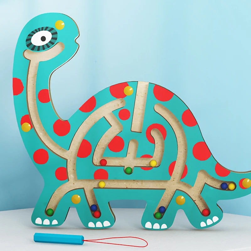 Baby Montessori Magnetic Track Maze - LittleOzKid